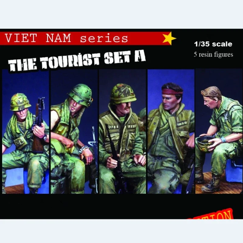 Model Kit Italeri - โมเดลเรซิ่นขนาด 1/35 ชุดประกอบเอง สงครามเวียดนาม กองทัพสหรัฐฯ 5