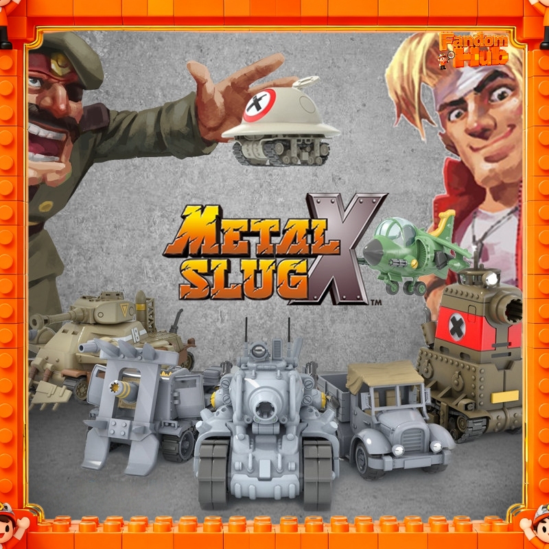 Model Kit Metal Slug - ชุดประกอบโมเดล Metal Slug X ใหม่ล่าสุด รถถัง