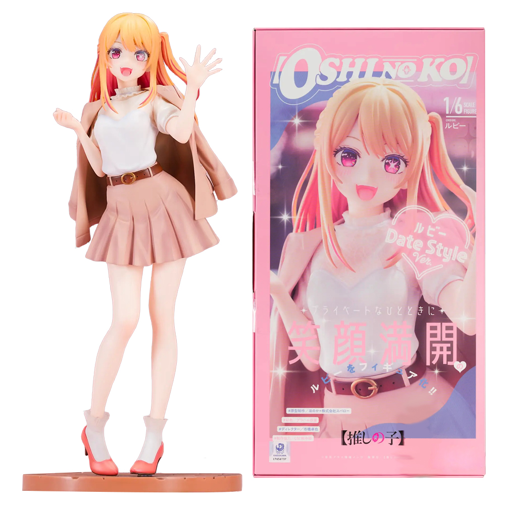 Model Kit Oshi No Ko - ฟิกเกอร์อนิเมะโอชิ โนะ โค ฮโอชิโนะ รูบี้ ขนาด