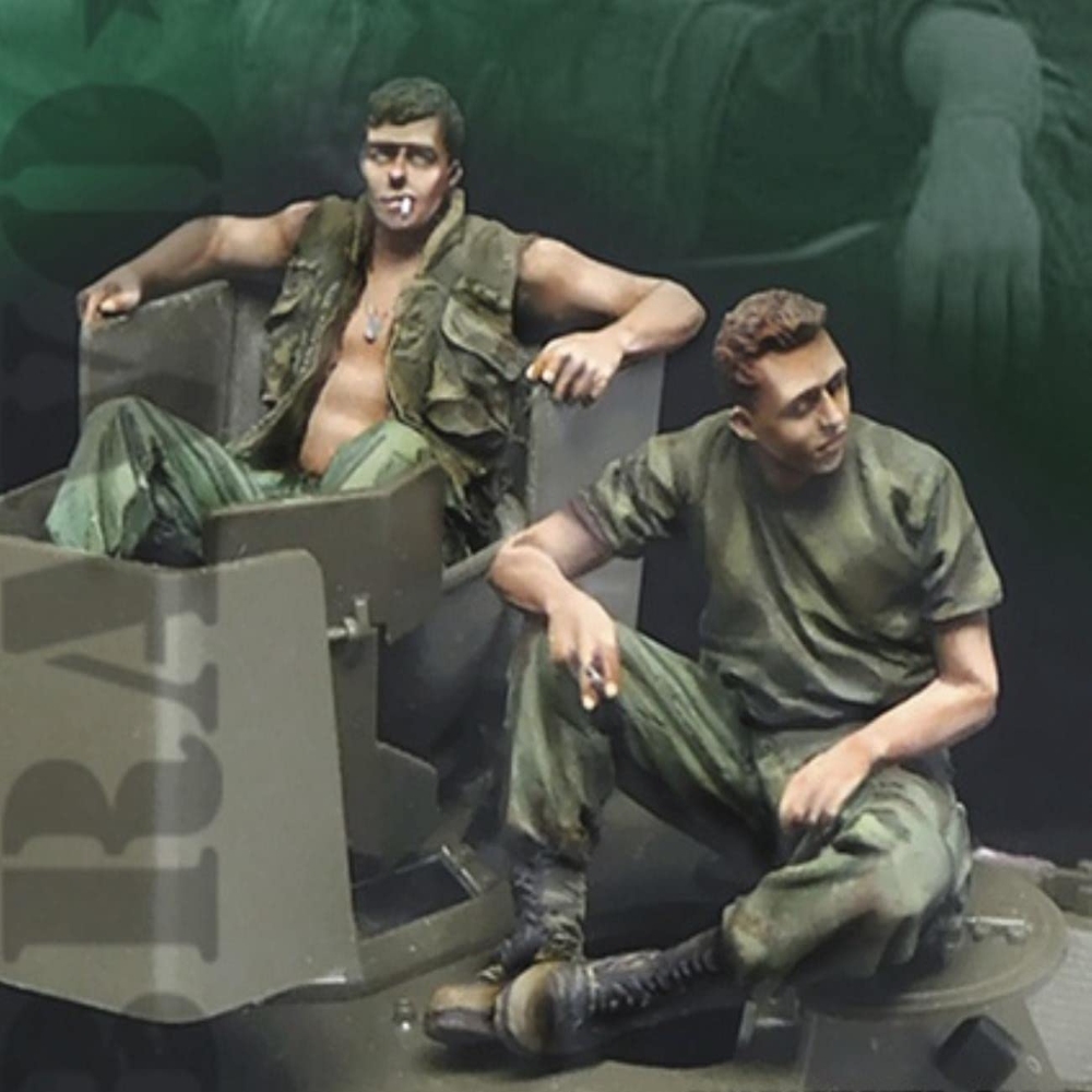 Model Kit Italeri - ชุดโมเดล1/35ไม่ทาสีเรซิ่น, ธีมทหาร, รถถังทหารอเมริกัน, ไม่ได้ประกอบและทาสี GK,