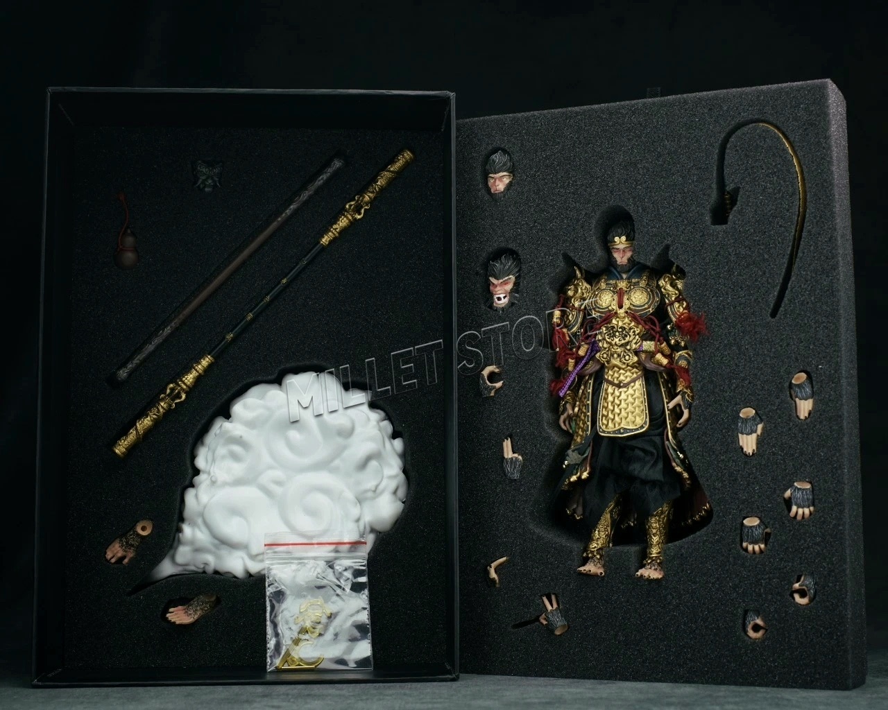 Model Kit Wukong - ของเล่น Joy Man Toys JM009 ขนาด
