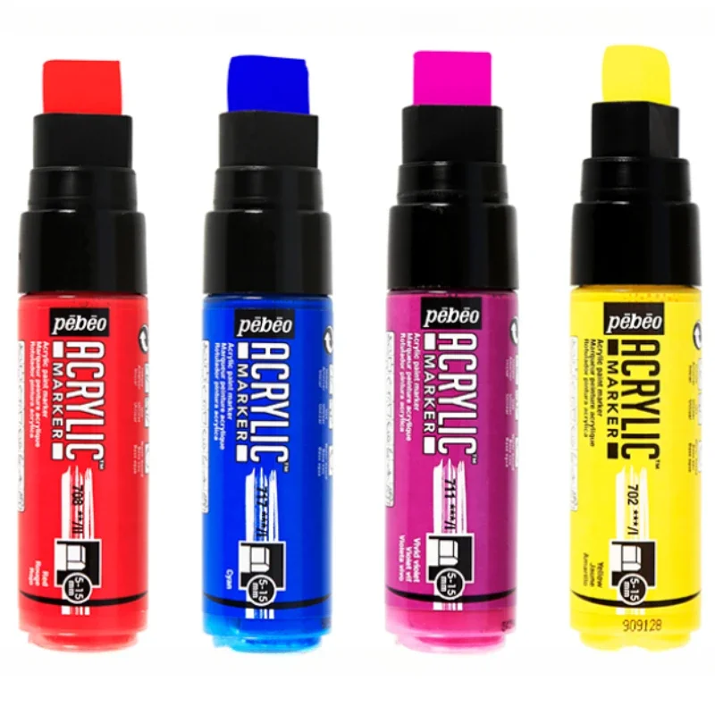 Model Kit Markers - ปากกามาร์กเกอร์สีอะคริลิคเดี่ยวหัวหนา5-15มม. ปากกาเขียนกราฟฟิตีโลหะพลาสติกติดผนังแบบ DIY ปากกาแบบน้ำ
