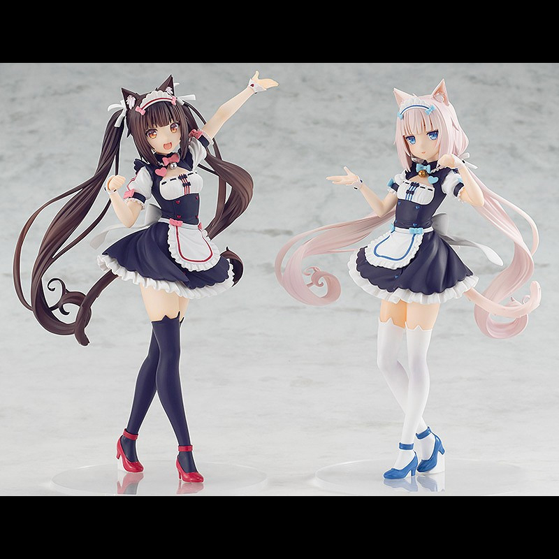 Model Kit Oshi No Ko - ฟิกเกอร์เนโกะปาระ ช็อกโกลา วานิลลา คิวโอ โมเดลตัวละครน่ารัก ของตกแต่งโต๊ะทำงาน