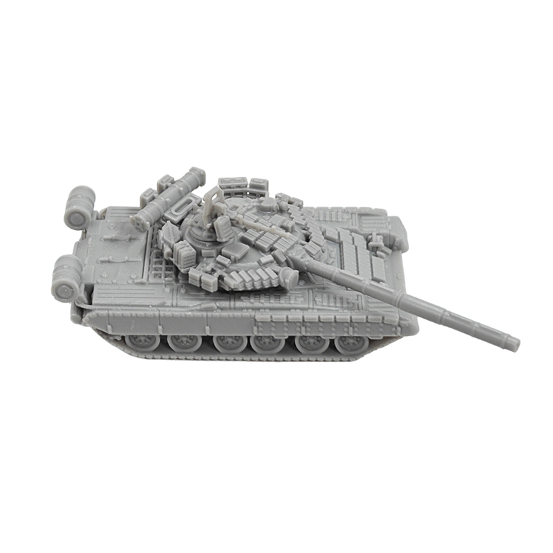 Model Kit Tank - ชุดโมเดลรถถังหลัก T-80BV ขนาด 1/144 ผลิตด้วยเทคโนโลยี 3D