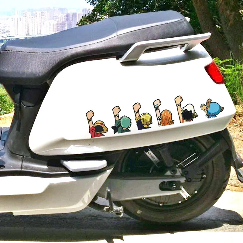 อะนิเมะวันพีซสติกเกอร์ติดรถยนต - Model Kit Japanese บทวิจารณ์และราคา