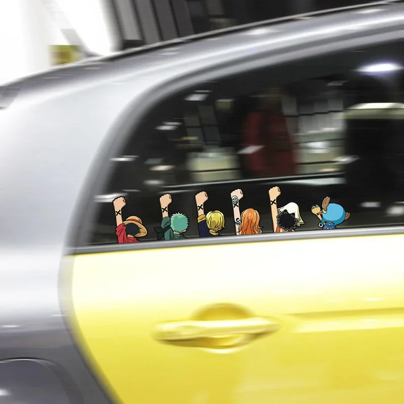 อะนิเมะวันพีซสติกเกอร์ติดรถยนต - Model Kit Japanese บทวิจารณ์และราคา