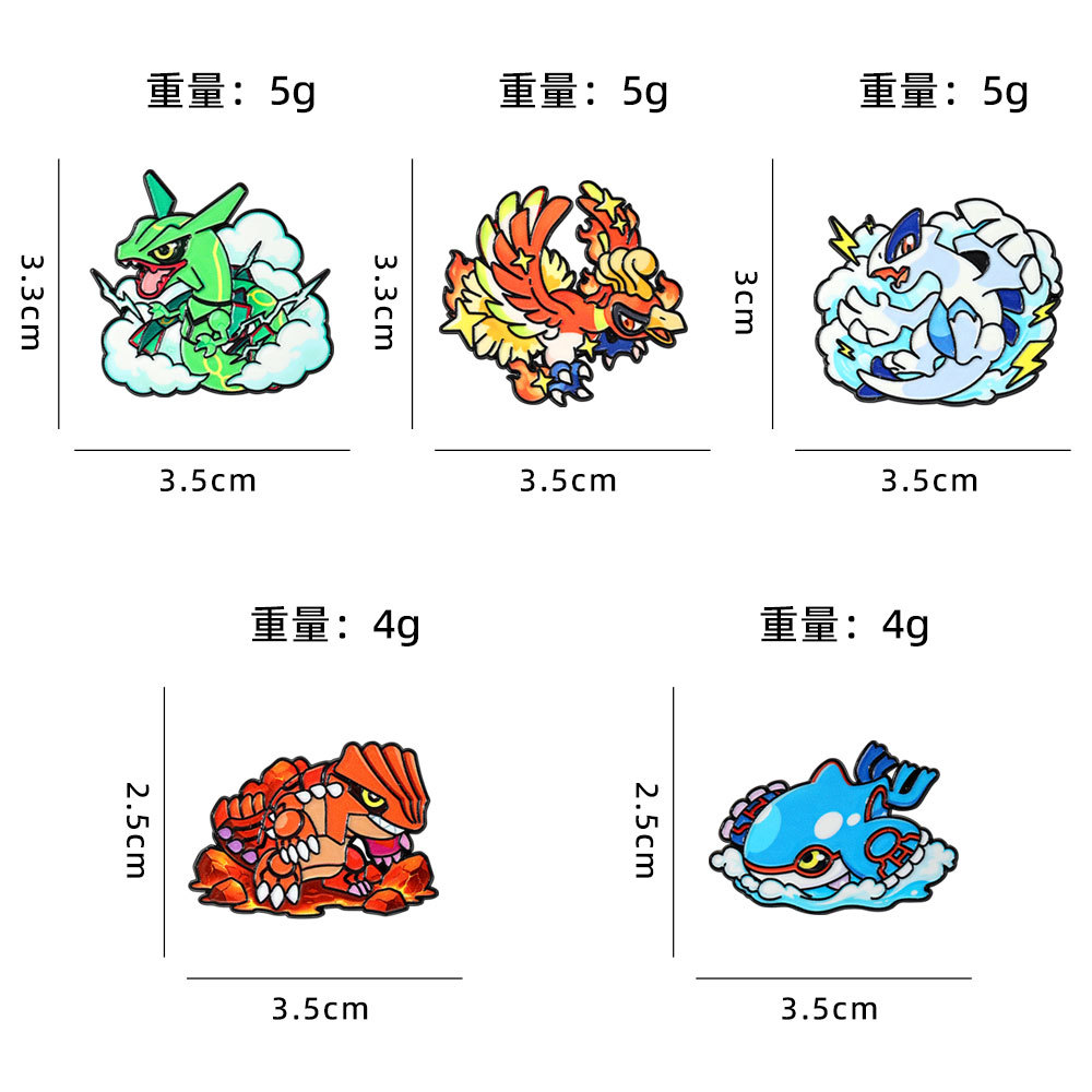 เข็มกลัดโลหะลายตัวละครในตำนาน  - Model Kit Lugia บทวิจารณ์และราคา