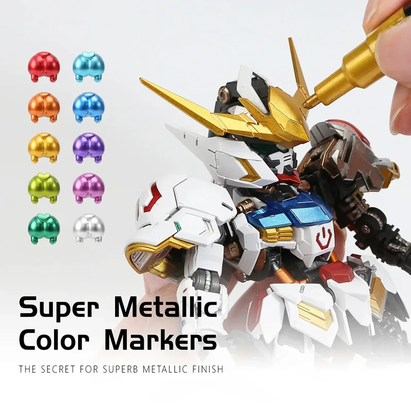 ปากกาเมทัลลิกสำหรับระบายสีงานเ - Model Kit Markers บทวิจารณ์และราคา