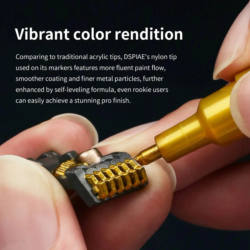 ปากกาเมทัลลิกสำหรับระบายสีงานเ - Model Kit Markers บทวิจารณ์และราคา