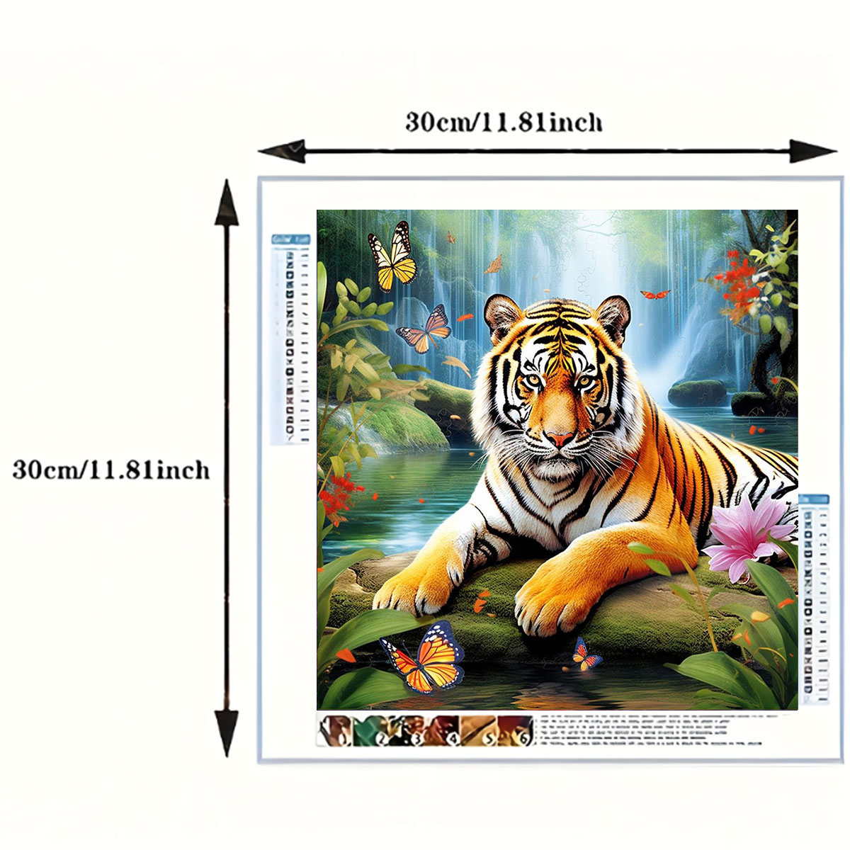 ชุดภาพวาดเพชรไทเกอร์คิง 1 ชุด, - Model Kit Tank บทวิจารณ์และราคา
