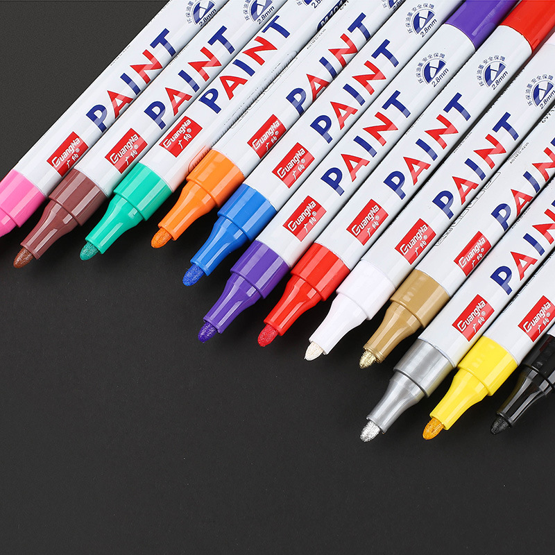 12 ชิ้นสีขาวเครื่องหมายปากกาถา - Model Kit Markers บทวิจารณ์และราคา