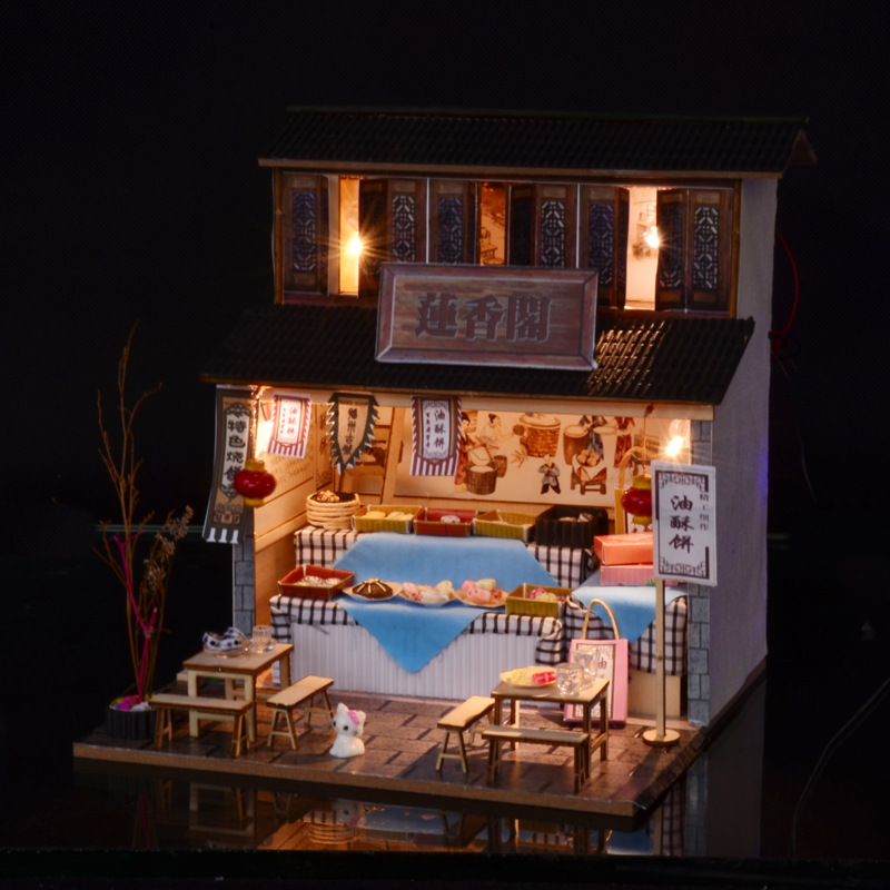 บ้านจิ๋วสไตล์ญี่ปุ่นแบบ DIY –  - Model Kit Japanese บทวิจารณ์และราคา