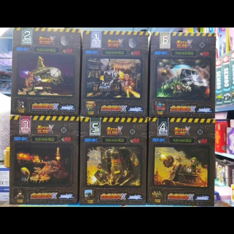 รุ่น Hot Era Metal Slug X Seri - Model Kit Metal Slug บทวิจารณ์และราคา