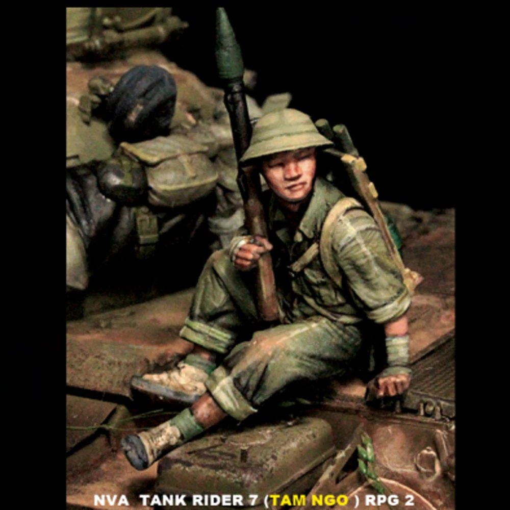 1/35 NVA Tank RIDER 7, RPD 2,  - Model Kit Tank บทวิจารณ์และราคา