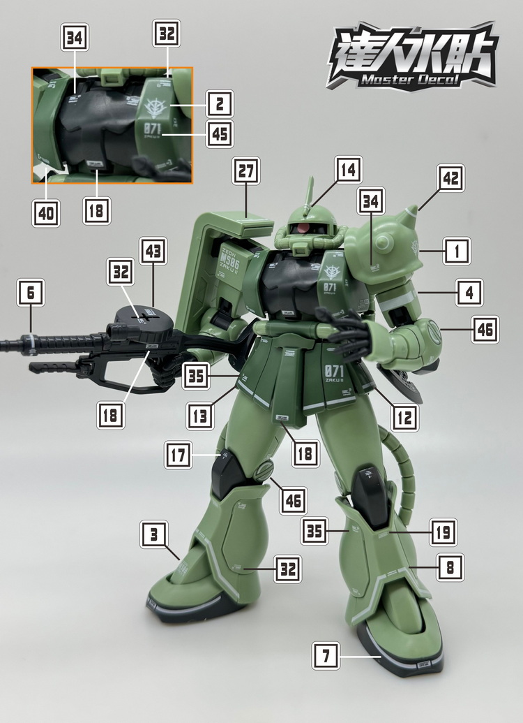 มาสเตอร์เดคอล H028 สติ๊กเกอร์ก - Model Kit Gundam Wing บทวิจารณ์และราคา