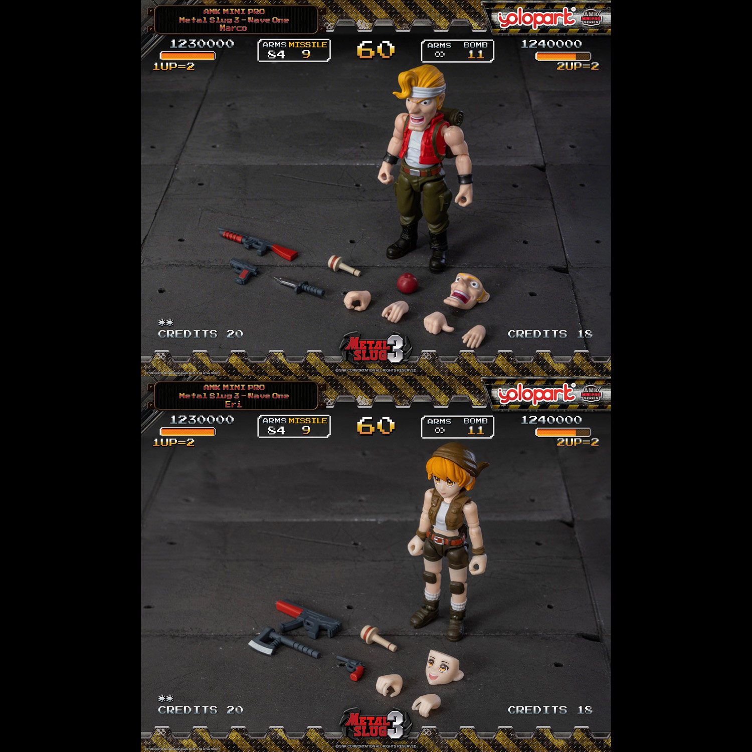 Yolopark มีสินค้าในสต็อก Amk M - Model Kit Metal Slug บทวิจารณ์และราคา