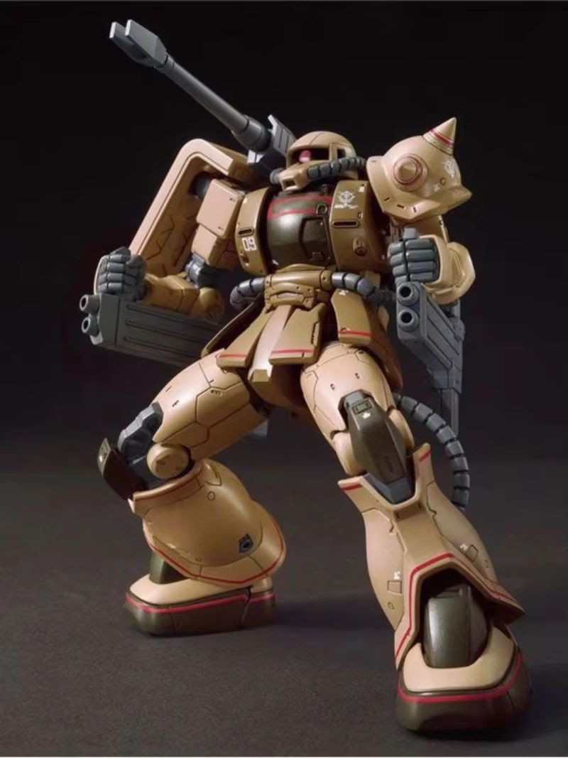 Hg 1/144 Gto Ms-06c-6/R6 Zaku  - Model Kit Gundam Wing บทวิจารณ์และราคา