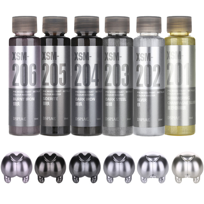 DSPIAE XSM สีเมทัลลิกสูตรน้ำ 5 - Model Kit Markers บทวิจารณ์และราคา
