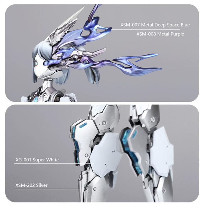 DSPIAE XSM สีเมทัลลิกสูตรน้ำ 5 - Model Kit Markers บทวิจารณ์และราคา