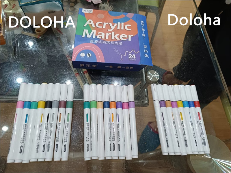 ปากกาอะคริลิค DOLOHA รุ่น Dire - Model Kit Markers บทวิจารณ์และราคา