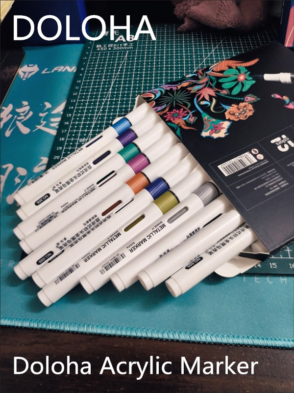 ปากกาอะคริลิค DOLOHA รุ่น Dire - Model Kit Markers บทวิจารณ์และราคา