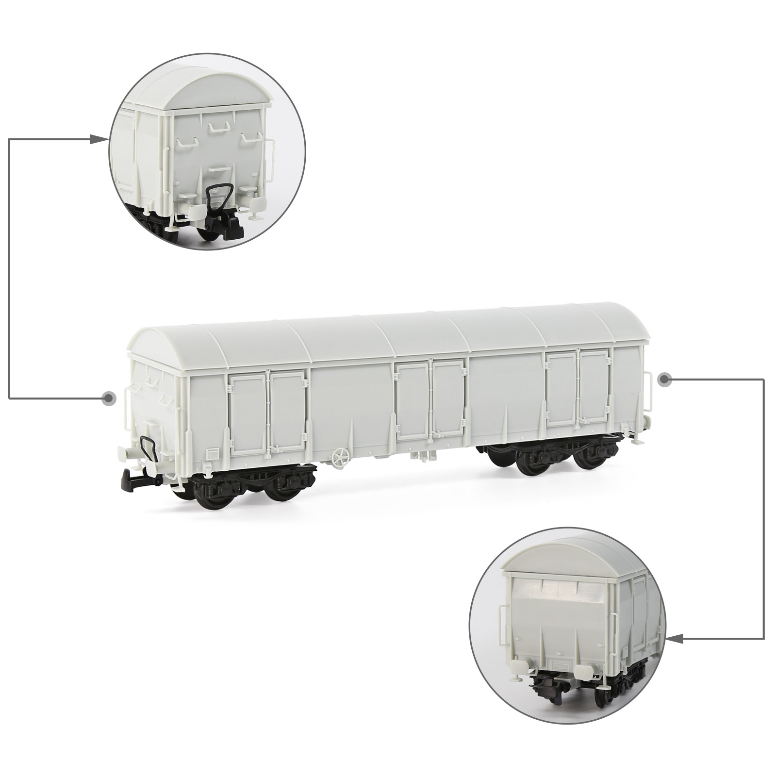 รถไฟจำลอง Evemodel HO Scale 1: - Model Kit Lugia บทวิจารณ์และราคา